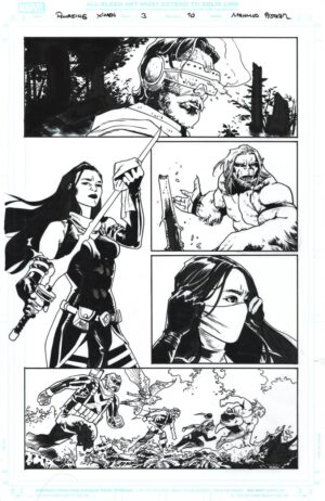 Amazing X-Men #3 Page 10 by Mahmud Asrar
