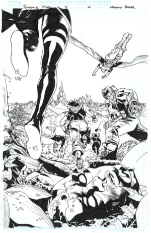 Amazing X-Men #3 Page 11 by Mahmud Asrar