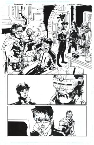 Amazing X-Men #3 Page 19 by Mahmud Asrar