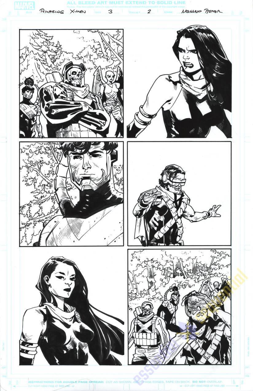 Amazing X-Men #3 Page 2 by Mahmud Asrar 1 Amazing X-Men #3 Page 2 by Mahmud Asrar