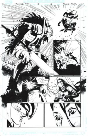 Amazing X-Men #3 Page 3 by Mahmud Asrar
