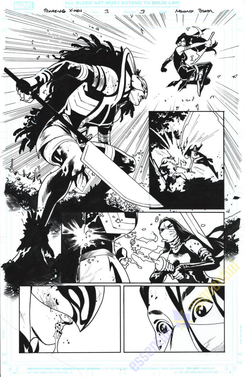 Amazing X-Men #3 Page 3 by Mahmud Asrar 1 Amazing X-Men #3 Page 3 by Mahmud Asrar
