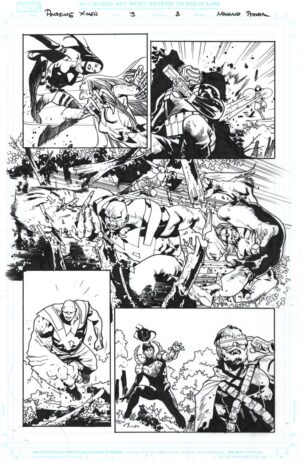 Amazing X-Men #3 Page 8 by Mahmud Asrar