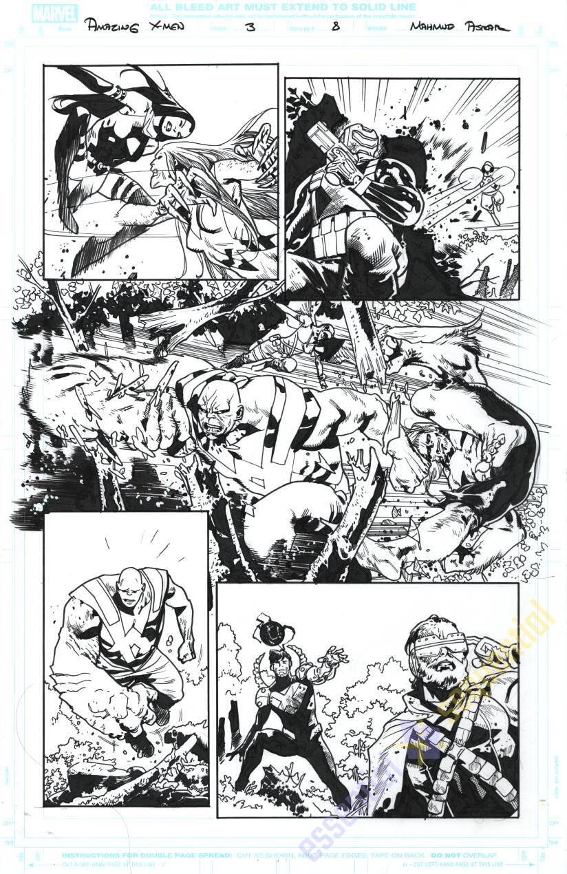 Amazing X-Men #3 Page 8 by Mahmud Asrar 1 Amazing X-Men #3 Page 8 by Mahmud Asrar