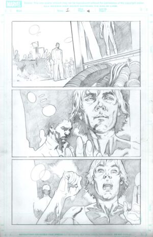 Ultimate Human #1 Page 14 by Cary Nord