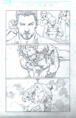 Ultimate Human #1 Page 16 by Cary Nord