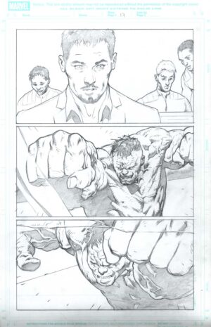 Ultimate Human #1 Page 17 by Cary Nord
