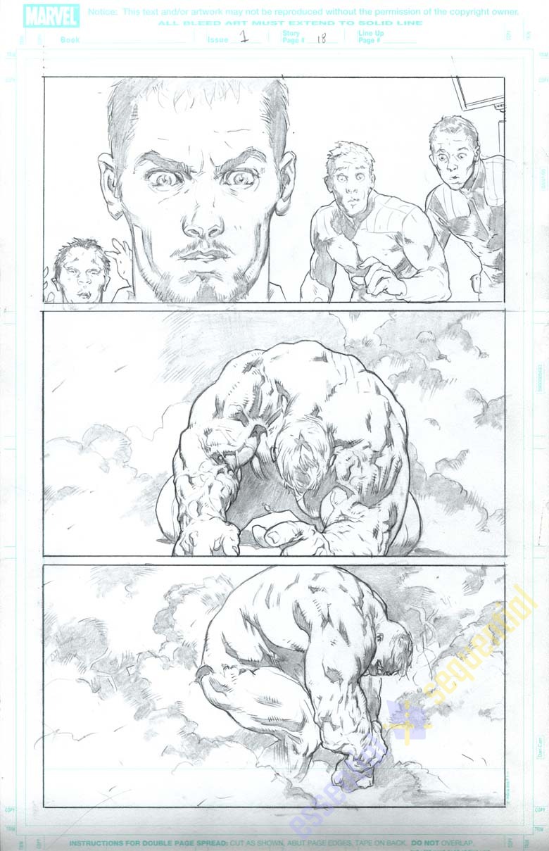 Ultimate Human #1 Page 18 by Cary Nord 1 Ultimate Human #1 Page 18 by Cary Nord