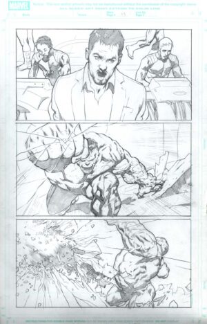 Ultimate Human #1 Page 19 by Cary Nord