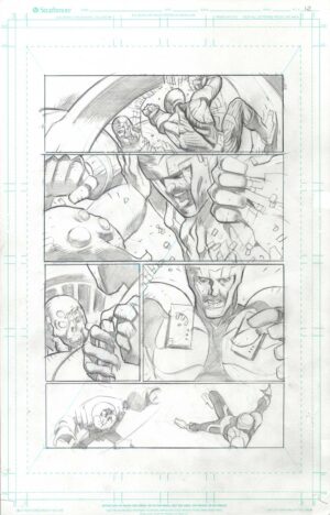 X-O Manowar #3 Page 12 by Cary Nord