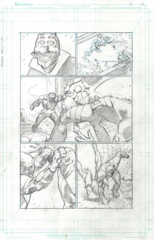 X-O Manowar #3 Page 2 by Cary Nord