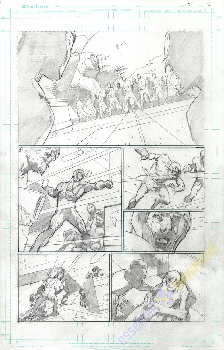 X-O Manowar #3 Page 7 by Cary Nord 1 X-O Manowar #3 Page 7 by Cary Nord