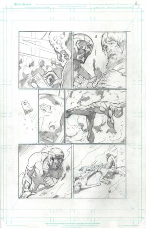 X-O Manowar #3 Page 8 by Cary Nord