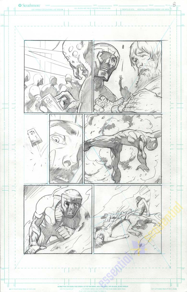 X-O Manowar #3 Page 8 by Cary Nord 1 X-O Manowar #3 Page 8 by Cary Nord