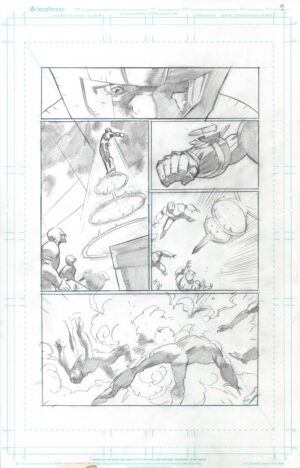 X-O Manowar #3 Page 9 by Cary Nord