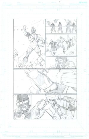 X-O Manowar #4 Page 1 by Cary Nord