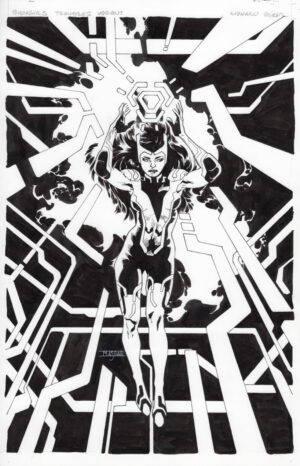 Avengers #31 Tron: Ares Variant Cover by Mahmud Asrar