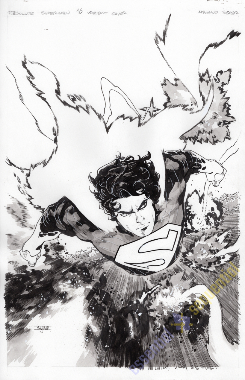 Absolute Superman #16 Variant Cover by Mahmud Asrar 1 Absolute Superman #16 Variant Cover by Mahmud Asrar