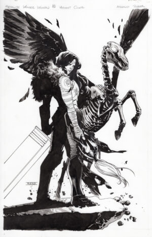 Absolute Wonder Woman #10 Variant Cover by Mahmud Asrar