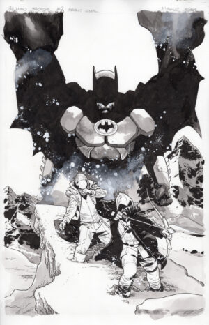 Batman / Green Arrow / The Question: Arcadia #2 Variant Cover by Mahmud Asrar