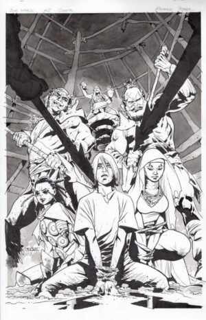 Bug Wars #2 Cover by Mahmud Asrar