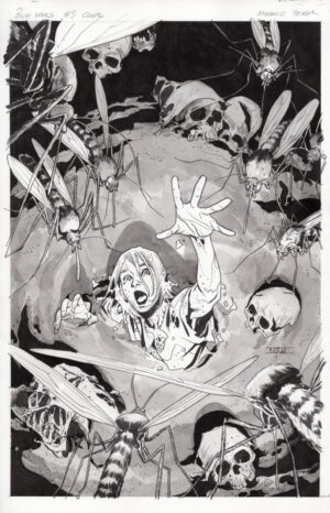 Bug Wars #3 Cover by Mahmud Asrar