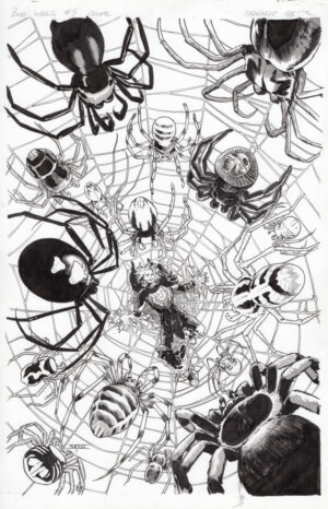 Bug Wars #5 Cover by Mahmud Asrar