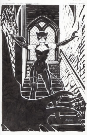 Catwoman #85 Variant Cover by Mahmud Asrar