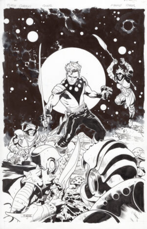 Flash Gordon Cover by Mahmud Asrar