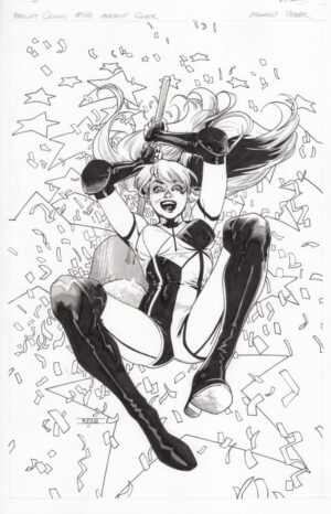 Harley Quinn #54 Variant Cover by Mahmud Asrar