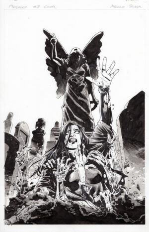 Psylocke #9 Cover by Mahmud Asrar