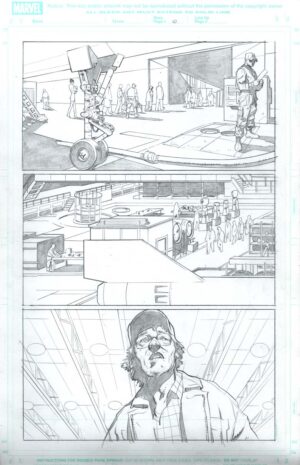 Ultimate Human #1 Page 10 by Cary Nord