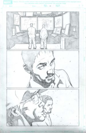 Ultimate Human #1 Page 11 by Cary Nord