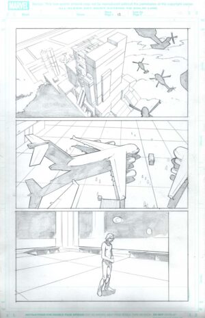Ultimate Human #1 Page 13 by Cary Nord