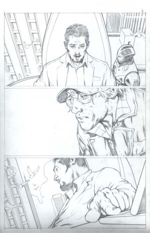 Ultimate Human #1 Page 5 by Cary Nord