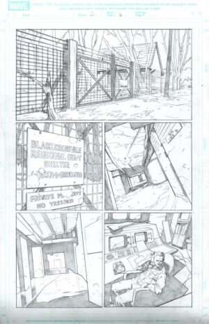 Ultimate Human #1 Page 6 by Cary Nord