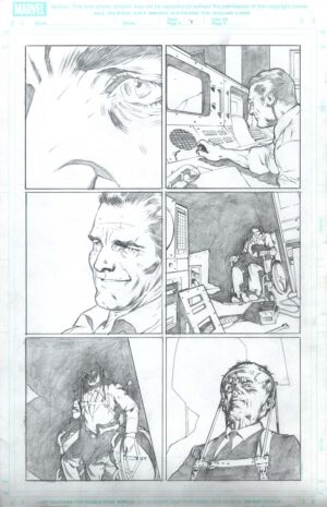Ultimate Human #1 Page 7 by Cary Nord