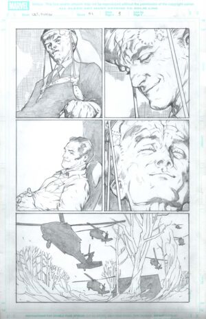 Ultimate Human #1 Page 8 by Cary Nord