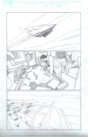 Ultimate Human #1 Page 9 by Cary Nord