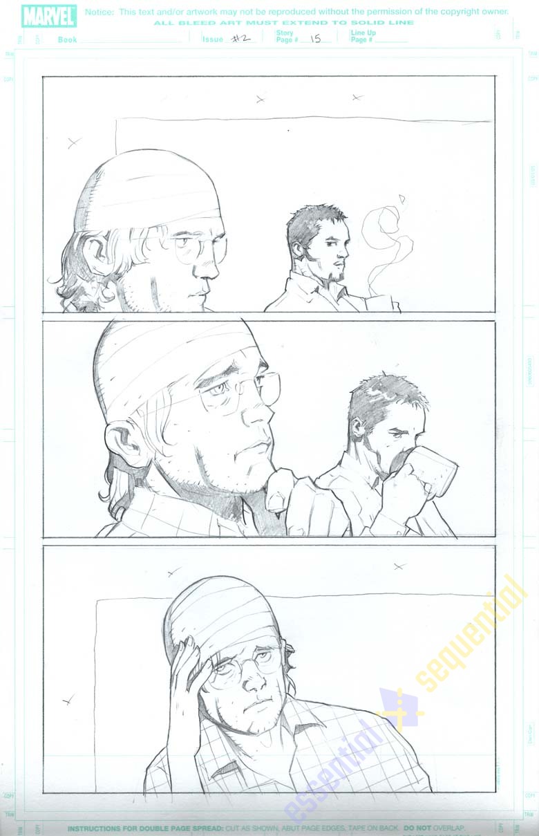 Ultimate Human #2 Page 15 by Cary Nord 1 Ultimate Human #2 Page 15 by Cary Nord