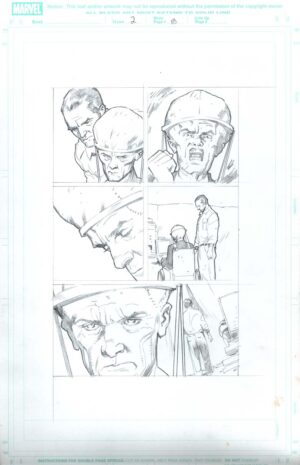 Ultimate Human #2 Page 18 by Cary Nord