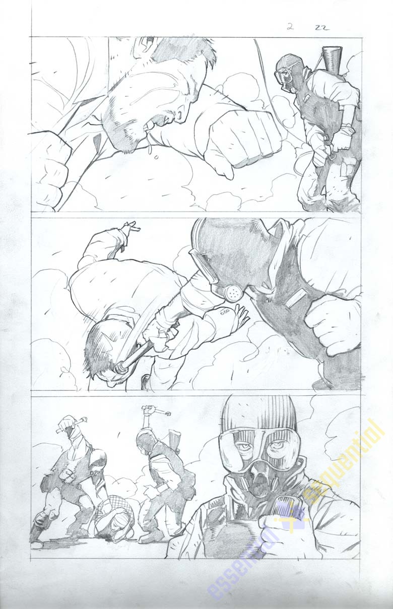 Ultimate Human #2 Page 22 by Cary Nord 1 Ultimate Human #2 Page 22 by Cary Nord
