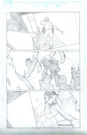 Ultimate Human #2 Page 3 by Cary Nord