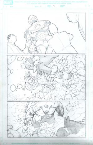 Ultimate Human #2 Page 4 by Cary Nord