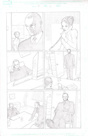 Ultimate Human #3 Page 2 by Cary Nord