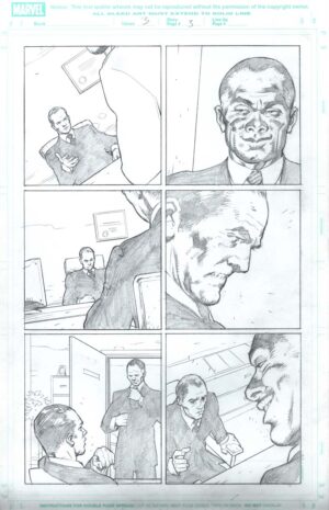 Ultimate Human #3 Page 3 by Cary Nord