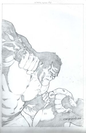 Ultimate Human #3 Cover by Cary Nord