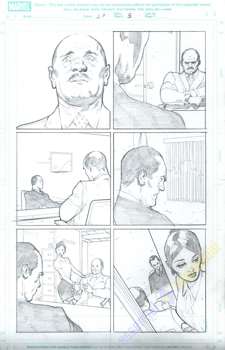 Ultimate Human #3 Page 5 by Cary Nord 1 Ultimate Human #3 Page 5 by Cary Nord