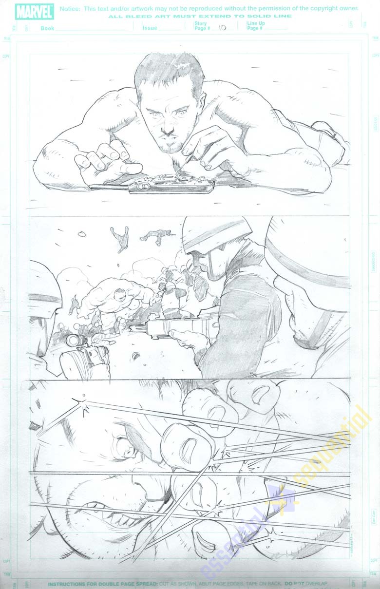 Ultimate Human #4 Page 10 by Cary Nord 1 Ultimate Human #4 Page 10 by Cary Nord