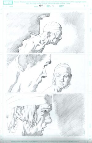 Ultimate Human #4 Page 2 by Cary Nord